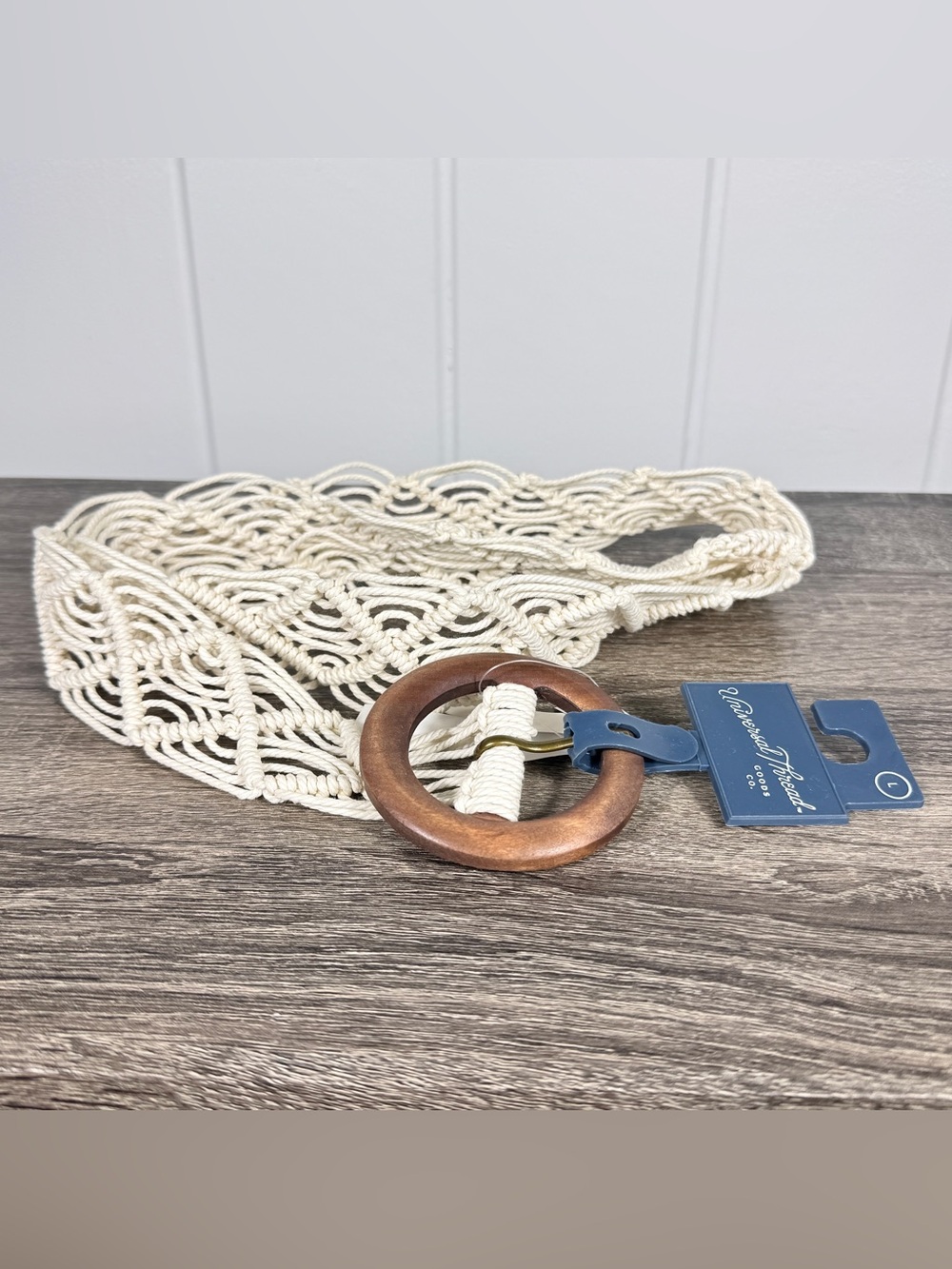 NEW Universal Thread Crochet Boho Belt Size L